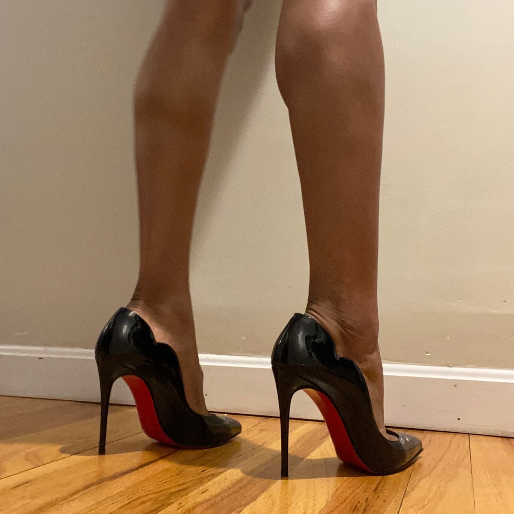 Christian Louboutin Hot Chick black heels